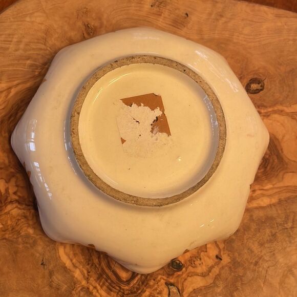 Vintage Hand Painted Italian Capodimonte Cherub Trinket Dish - Picture 5 of 5